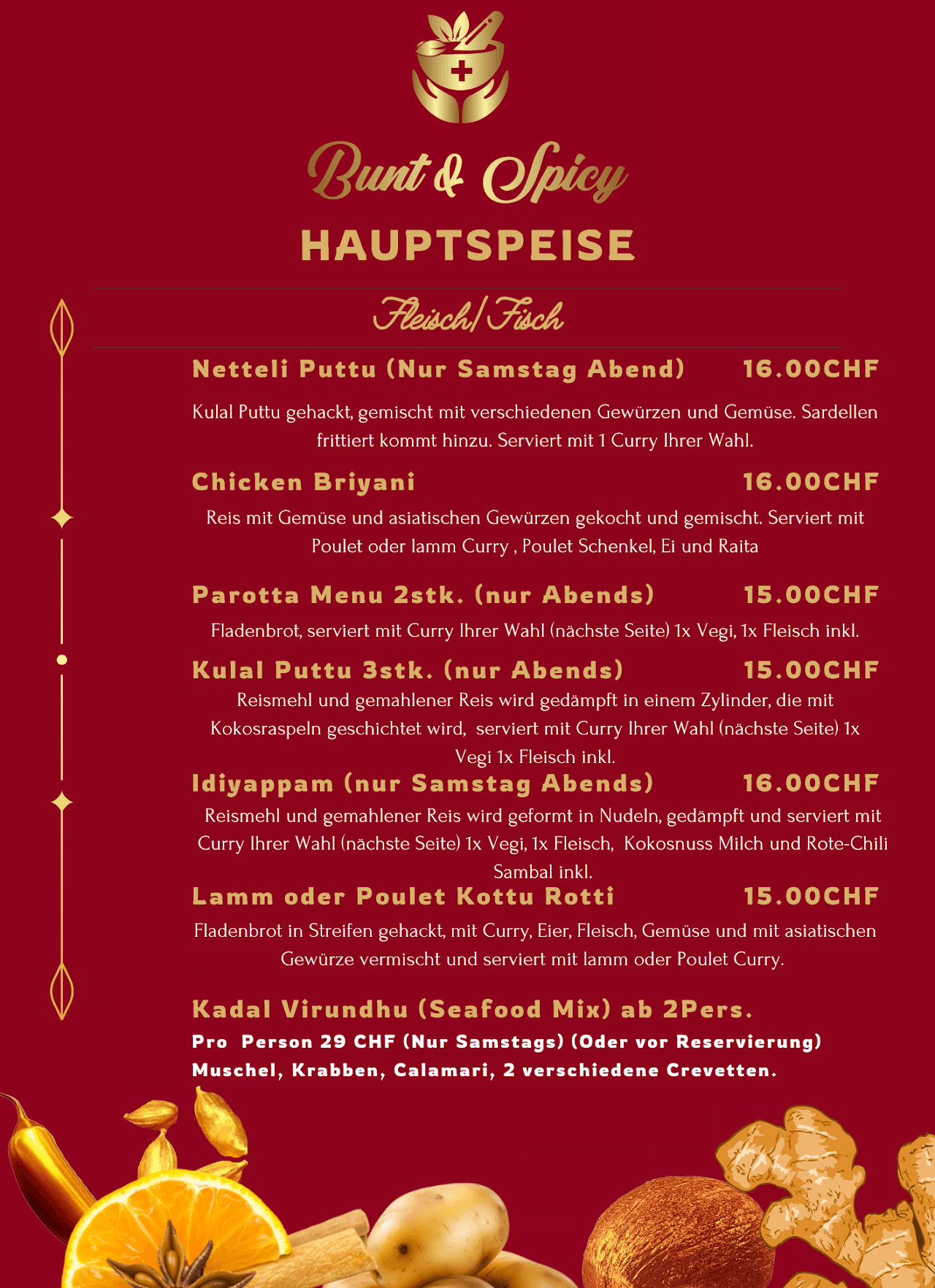 Speisekarte Bunt & Spicy, Seite 5