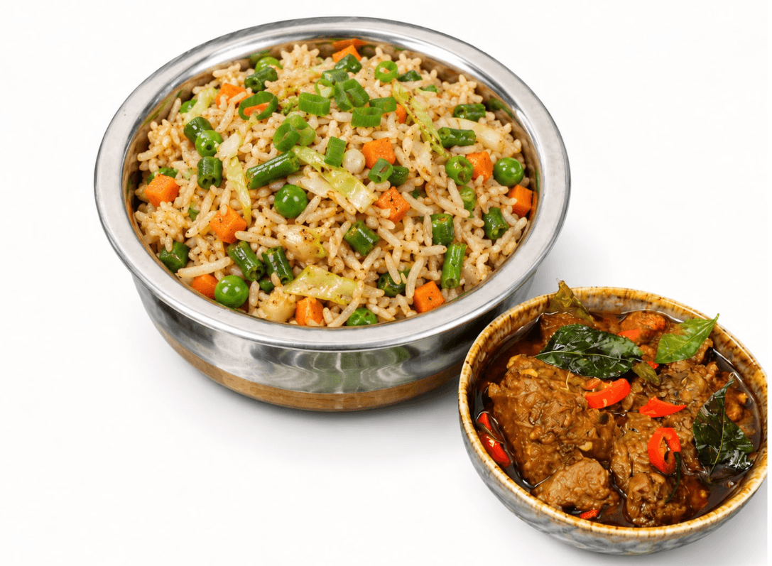 Fried rice vegi