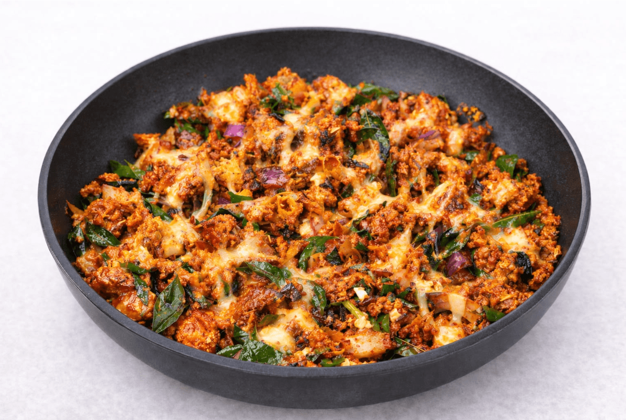 Chilli Cheese Chicken Kottu