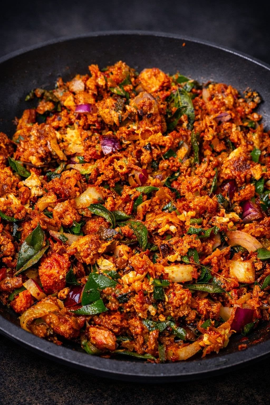 Chilli Chicken Kottu