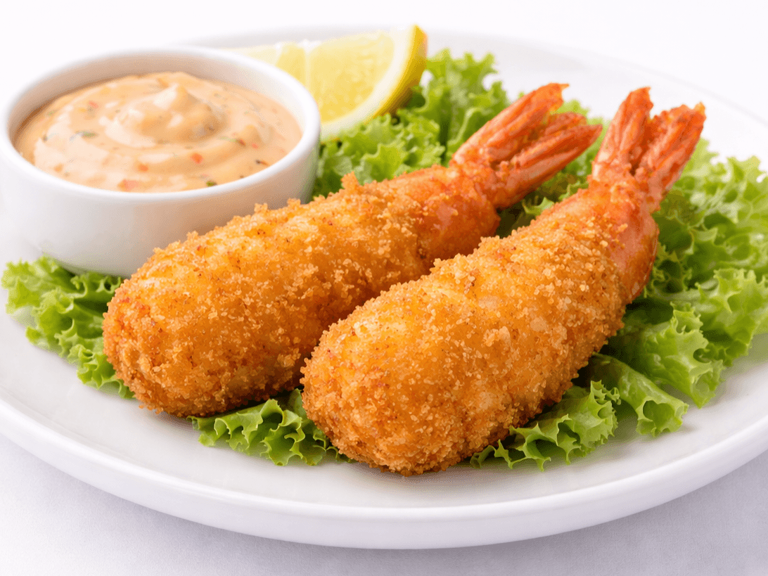 Crevetten frittiert (2 Stk.)