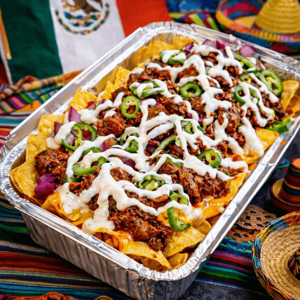 Mutton Loaded Nachos